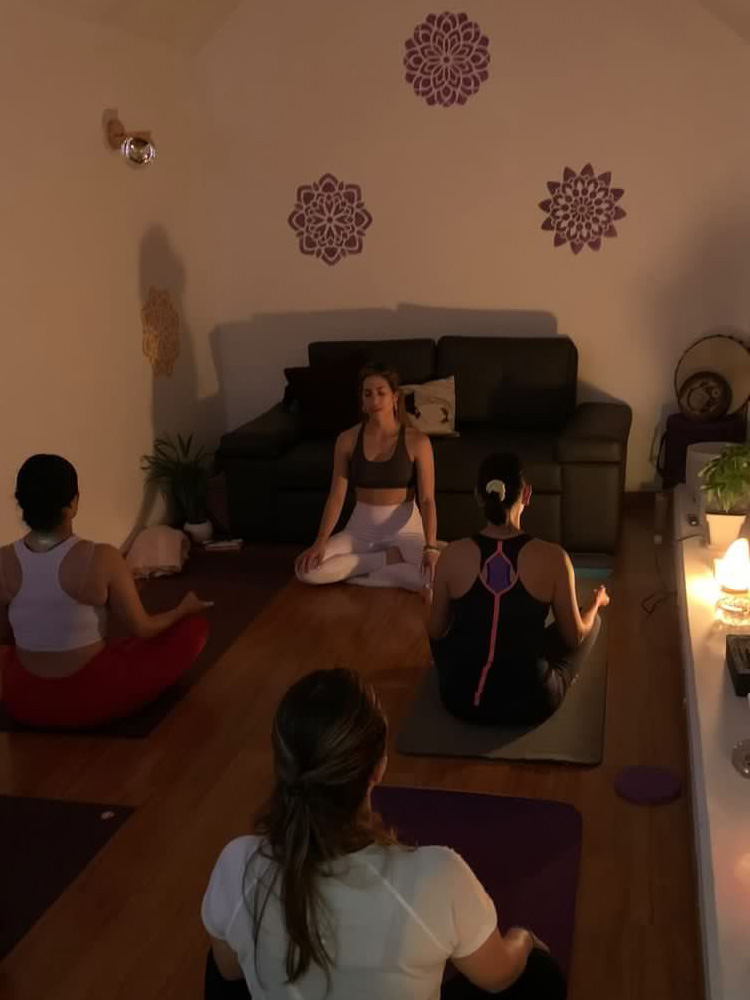 Mural de Andre con la colección Floral