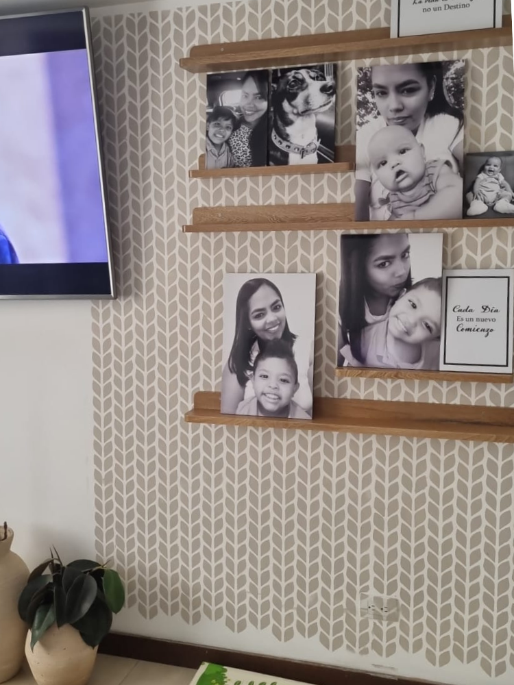 Mural de Veronica colección Espiga