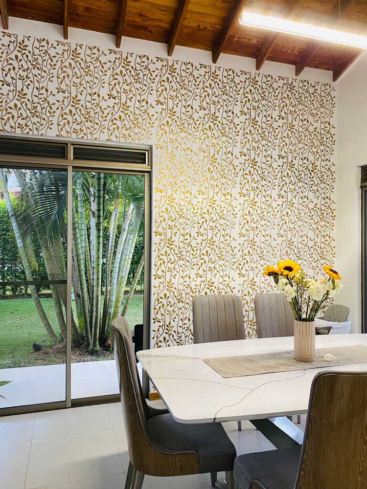 Mural de Fane  colección Camino de hojas