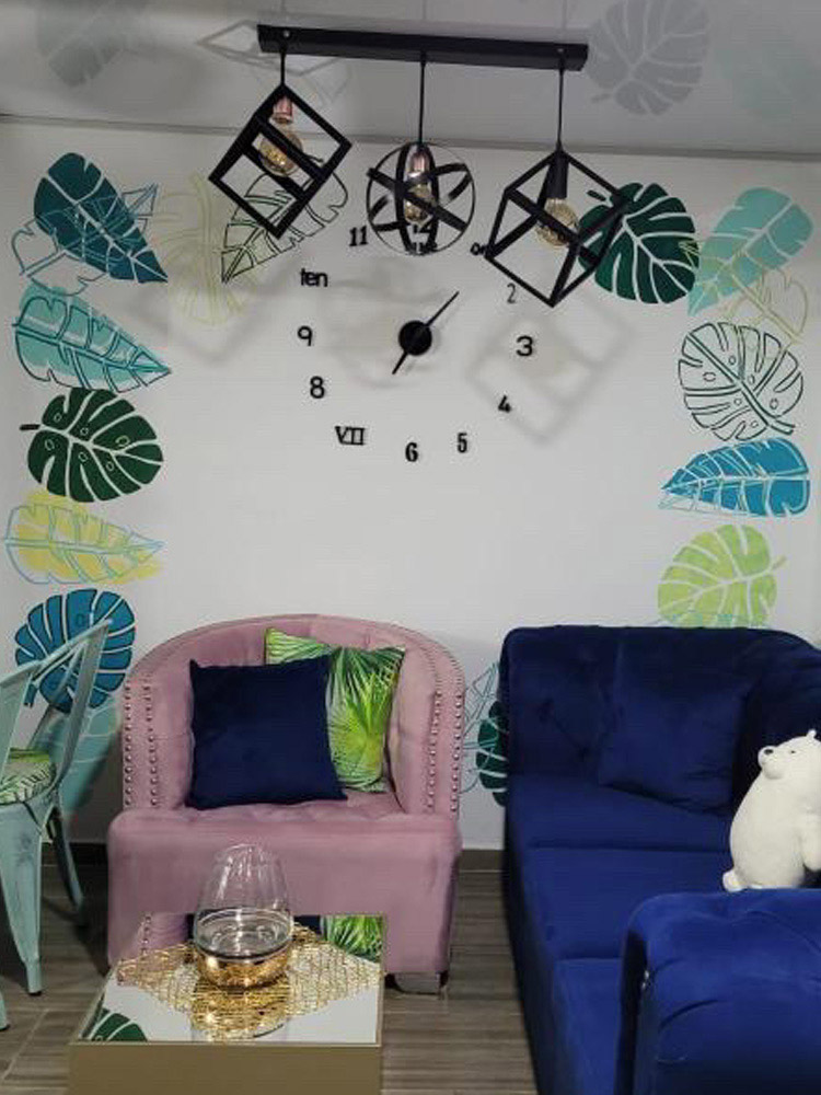 Mural de Shirley colección Monstera