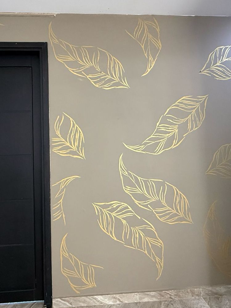 Mural de Aleja colección Hoja de Roma