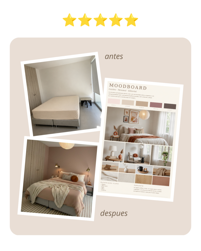 Vivía en arriendo y pensaba que no valía la pena decorar. Hoy mi apartamento parece otro, sin haber hecho reformas. - Carmen